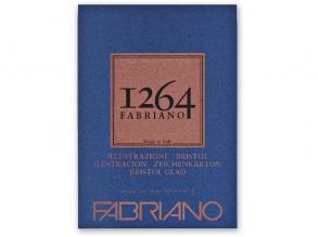 Fabriano 1264 Bristol 200g A4 50lapos ragasztott rajztömb
