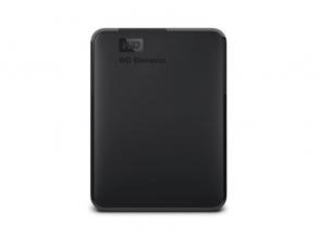 Western Digital Elements Portable WDBU6Y0050BBK 2,5" 5TB USB3.0 fekete külső winchester