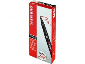 Stabilo OHPen 843"M" 10db/csomag piros permanent marker