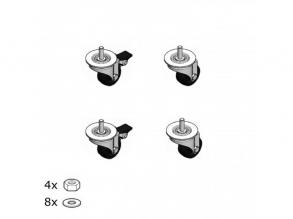 Legrand 646248 kerék készlet (4db) MAX: 115 kg Linkeo fali szekrényhez