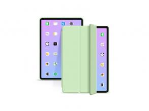Haffner FN0337 Apple iPad Air 4/Air 5 10.9 on/off funkcióval - cactus green zöld védőtok