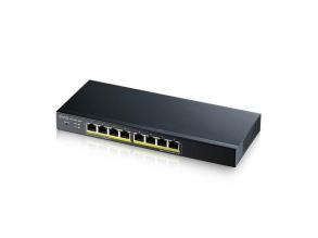 ZyXEL GS1900-8HP v3 8port GbE LAN PoE (70W) smart menedzselhető switch