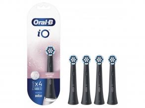 Oral-B iO Gentle Care Black Rainbow fekete 4 db-os fogkefefej szett