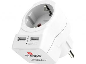 SKROSS EUTOEU-USB 2xUSB töltő adapter