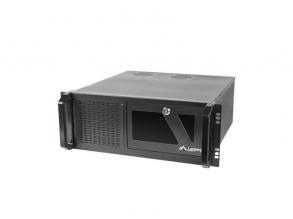 Lanberg SC01-4504-08B 19" 4U SZÉL:430 MÉLY:450mm MAG:177 táp nélküli rack szerver ház