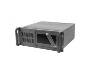 Lanberg SC01-4504-10B 19" 4U SZÉL:430 MÉLY:450mm MAG:177 táp nélküli rack szerver ház