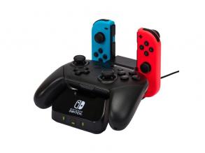 PowerA 1525991-01 Nintendo Switch/Lite/OLED Charging Base fekete kontroller töltőállomás