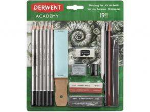 Derwent Academy 6db kiegészítőkkel grafit ceruza készlet