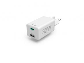 Hama 201691 PD/QC 32W USB/Type-C hálózati tőltő