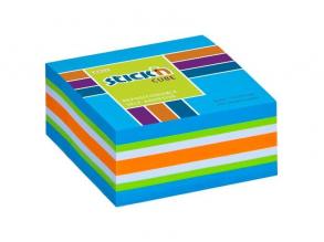 Stick`N 51x51 mm 250 lap neon blue mix öntapadó kockatömb