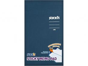 Stick`N 190,5x114 mm 50 lap/tömb vonalazott pasztell sárga öntapadó jegyzetfüzet