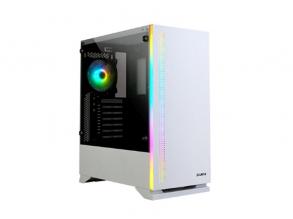 Zalman S5 fehér (táp nélküli) ablakos ATX ház