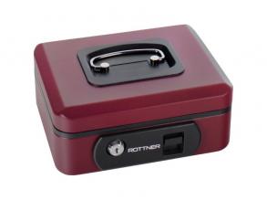 Rottner Pro Box One bordó kulcsos pénztároló kazetta