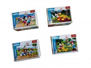 Mickey egér 54 db-os mini puzzle több változatban 1 db - Trefl