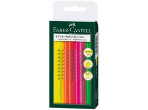 Faber-Castell: Grip szövegkiemelő 1543 4db-os készlet