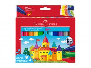 Faber-Castell: Kimosható 12db-os Jumbo filctoll szett