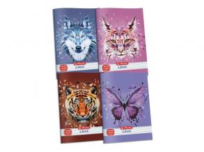 Herlitz Wild Animals A5 16-32 2.osztályos vonalas füzet