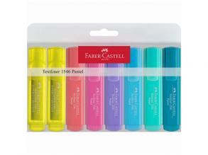 Faber-Castell: 8db-os pasztell színű szövegkiemelő készlet