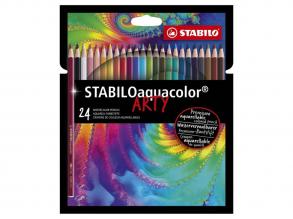 STABILO Aquacolor színes ceruzák ARTY, 24 db.