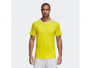 Entrada 18 Jsy Adidas férfi sárga/fehér színű focimez