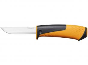 Fiskars Általános kés tokba épített élezővel