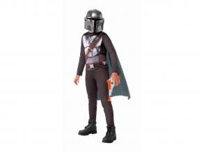 Mandalorian köpeny fegyverrel fiú jelmez