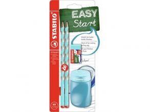 Stabilo: EASYgraph S kék iskolai írószer szett jobbkezes