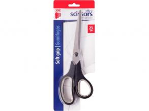 ICO Sh002-02 Bl 23cm gumifogós irodai olló
