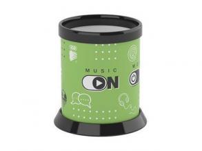 ICO: Music On-Off világoszöld írószertartó