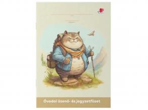 ICO: Cat Óvodai Üzenő- és jegyzetfüzet A5 32 lapos