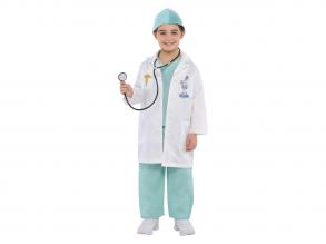 Gyerek jelmez orvos, 3-4 éves
