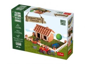 Brick Trick Téglából építünk: Vidéki ház építőjáték - Trefl
