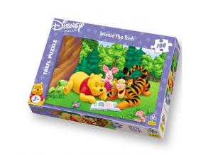 Micimackó és a könyv 100 db-os puzzle - Trefl
