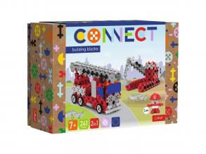 Connect: Tűzoltóautó 241db-os építőjáték - Trefl