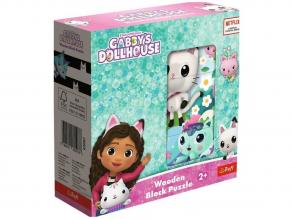 Gabi babaháza 9db-os kocka kirakó - Trefl