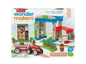 Fisher-Price Wonder Makers: Városi kezdő építőszett 75db - Mattel
