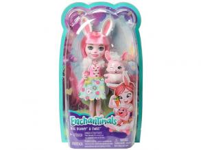 Enchantimals: Bree Bunny és Twist játékfigurák - Mattel