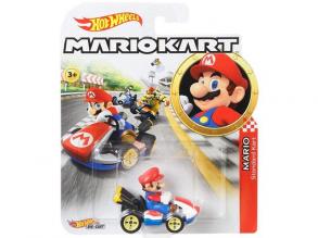 Hot Wheels Mario Kart: Mario kisautó 1/64 - Mattel