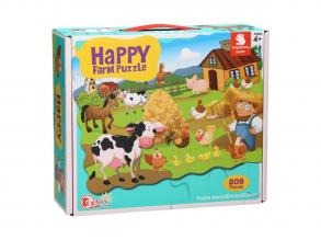 Happy Farm 208 db-os puzzle - 90 x 64 cm