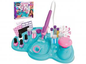 Cra-Z-Art: Shimmer and Sparkle - Glitter & Shimmer festékszórós köröm stúdió szett