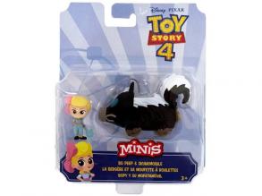 Toy Story 4: Bo Peep karakter és borzmobilja mini figuraszett - Mattel