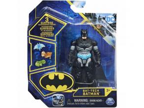 DC Comics: Bat-Tech 10cm figura meglepetés kiegészítőkkel - Spin Master