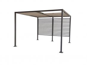 Pratto terasz pergola 3*4 m-es