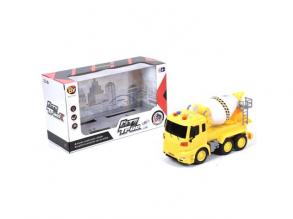 City Truck: Betonkeverő teherautó fénnyel és hanggal