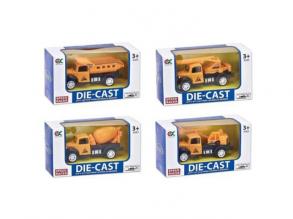 Die-Cast Classics: Építőipari teherautók több változatban 1/55