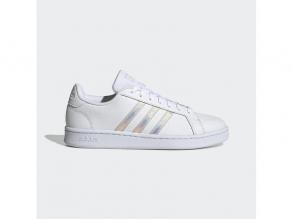 Grand Court Adidas női fehér/ezüst színű Core utcai cipő