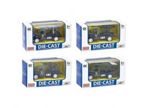 Die-Cast Classics: Katonai teherautók több változatban 1/55