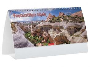 Kalendart 2024-es T066 Fantasztikus tájak álló asztali naptár