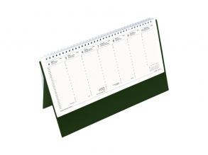 Kalendart 2024-es T051 álló zöld asztali naptár