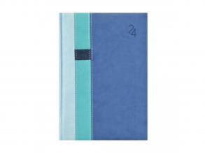 Kalendart Vario 2024-es V011 B5 heti beosztású világoskék/türkiz határidőnapló